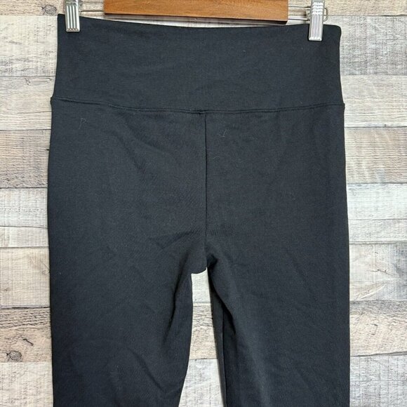 Assets By Spanx Leggings Women Large Faux Leather Black Pants Pull On Slimming - Picture 4 of 8